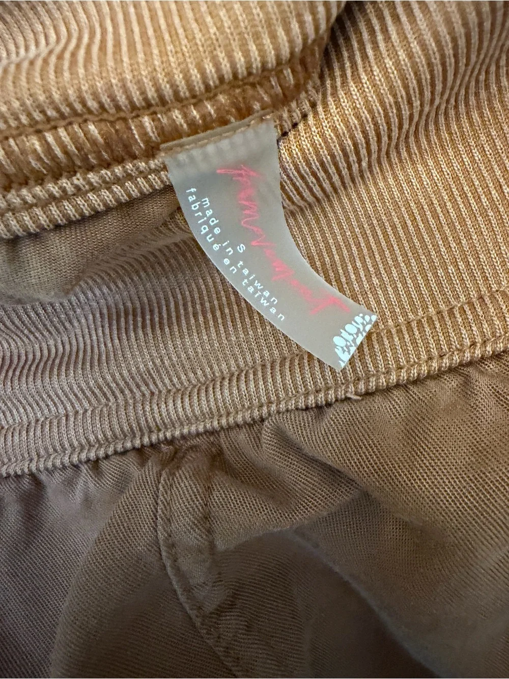 Free People movement vapor pants small brown harem bottoms active lounge - Picture 3 of 6